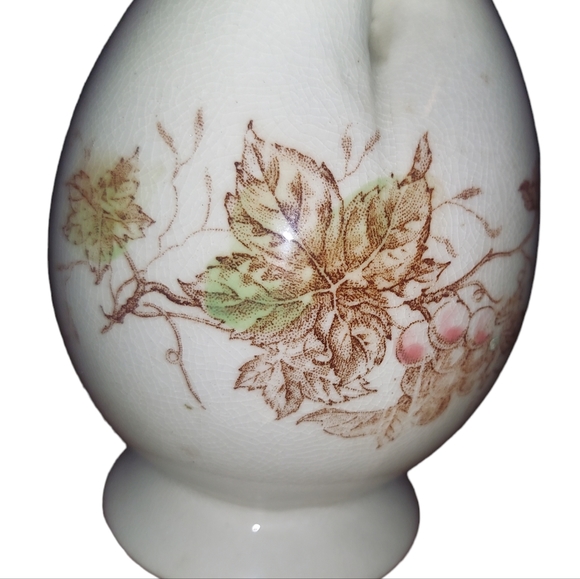 Vintage 1930s Nasco Fruit Arbor Double Neck Oil & Vinegar Creut - Picture 6 of 7